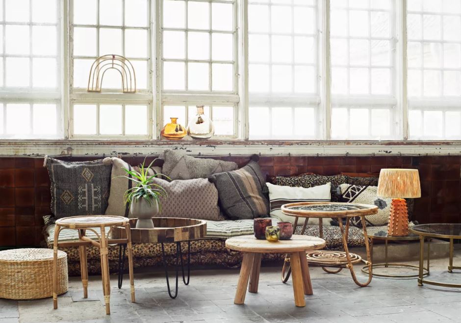 Mesa lateral 'Wooden Coffee Table' - Natural