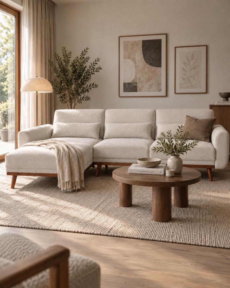 Sofá cama 'Texas' - Beige