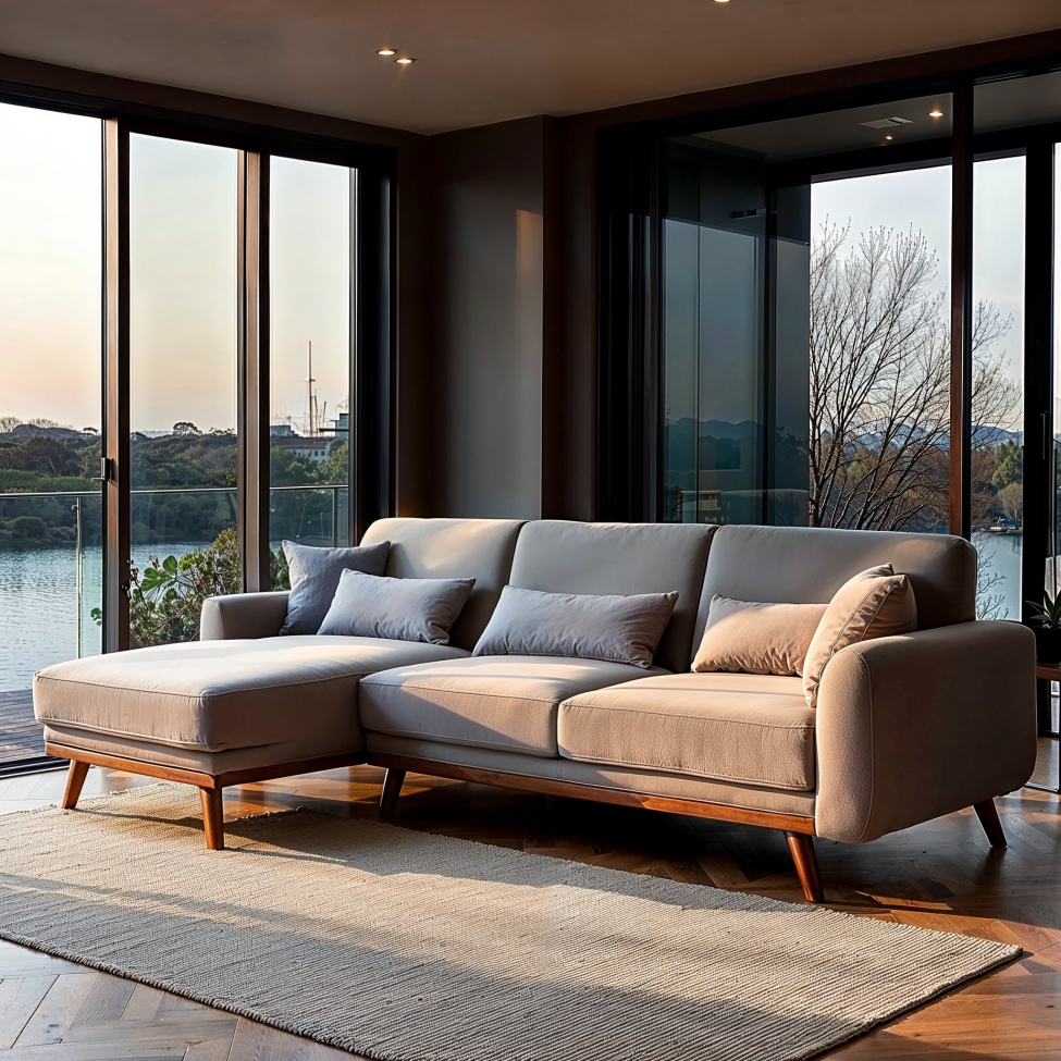 Sofá cama 'Texas' - Gris claro