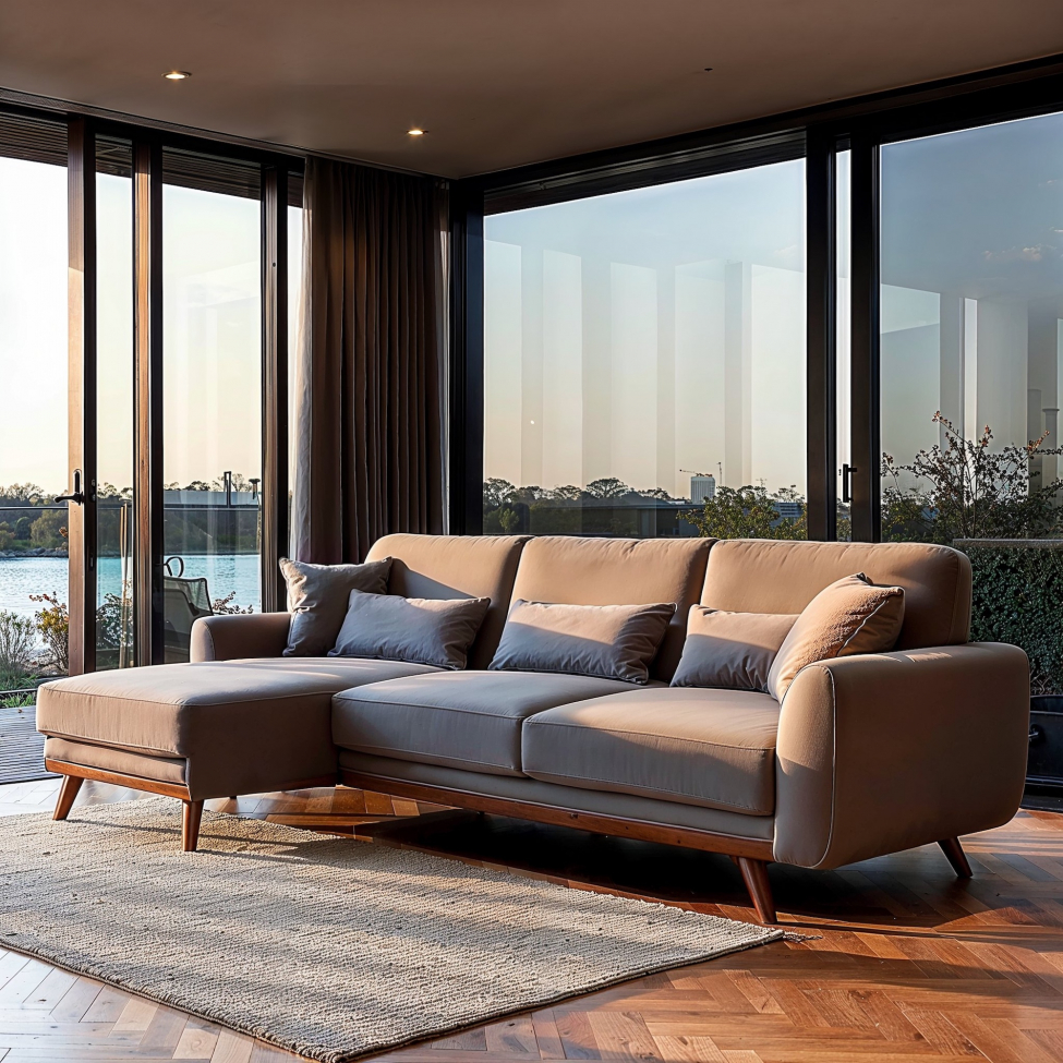 Sofá cama 'Texas' - Gris claro