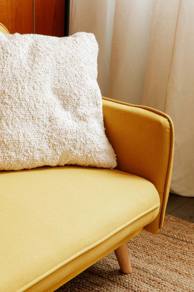 Sofá cama 'Cabo Verde' - Amarillo