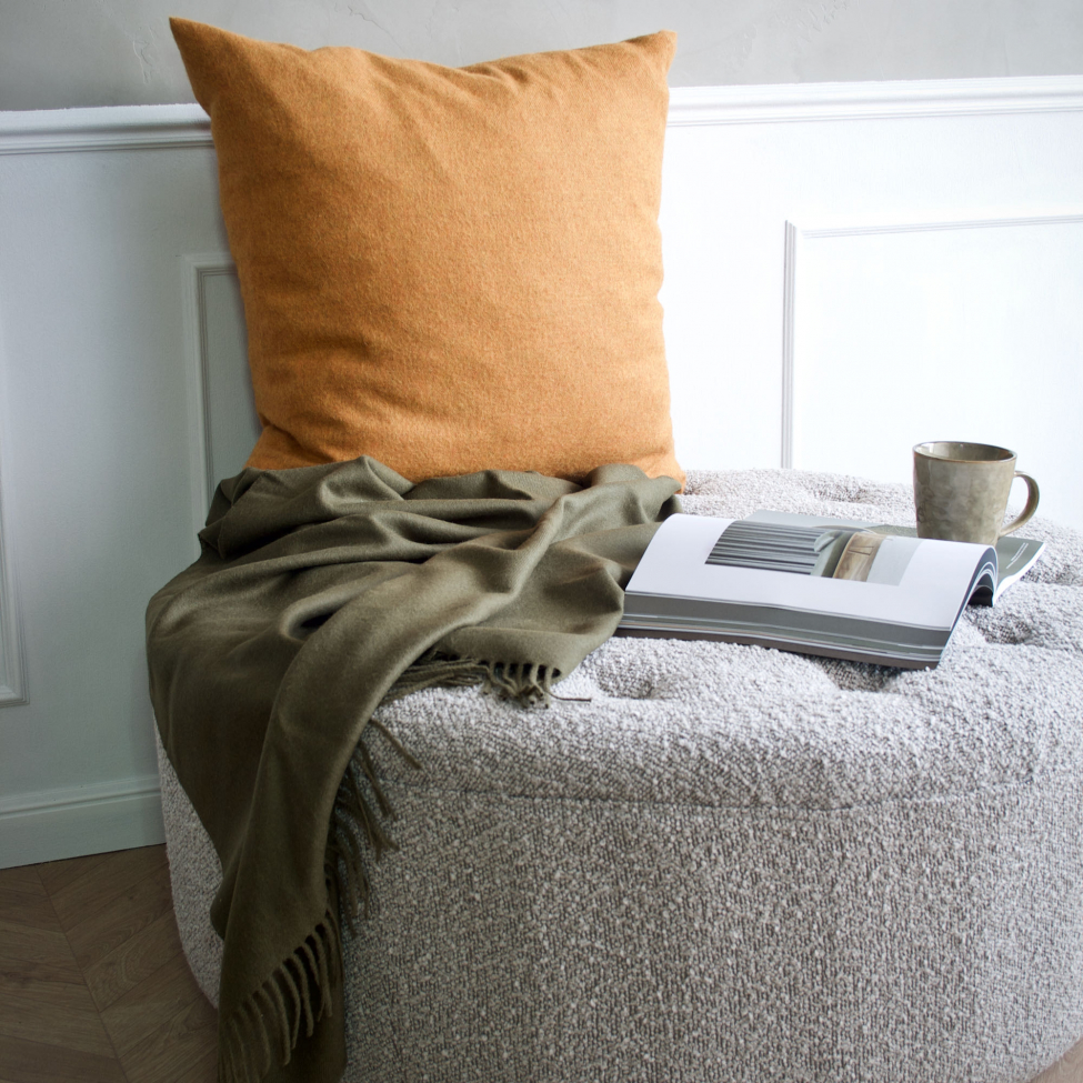 Puf 'Dimple' Redondo 100cm - Gris