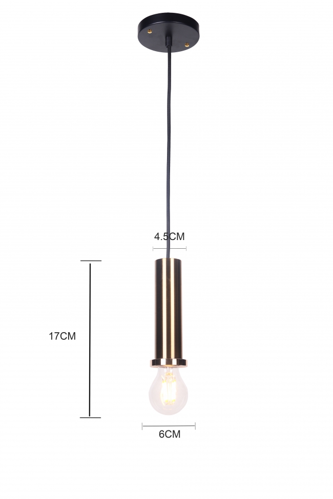 Lámpara de techo 'Simple' - Latón