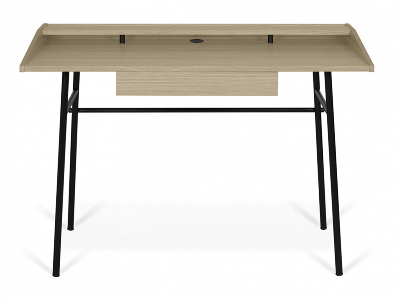 Escritorio 'Punt' - Roble/Negro