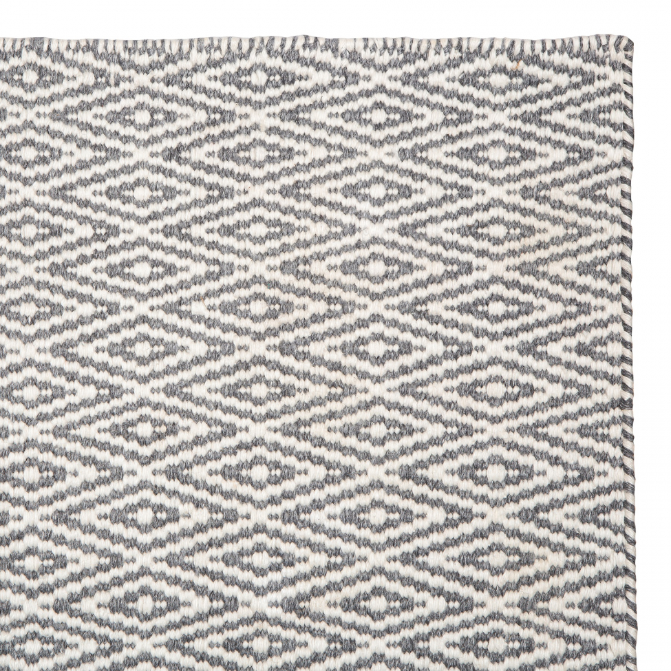 Alfombra 'Cozy Luxury' 200x300cm - Gris/Blanco