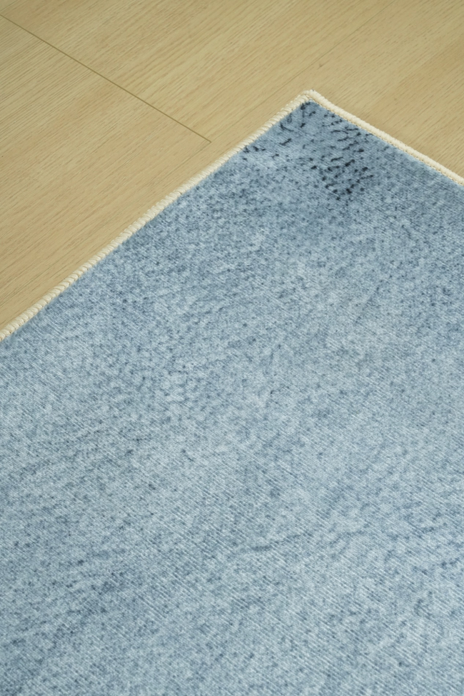 Alfombra 'Ängelholm' - Gris/Azul