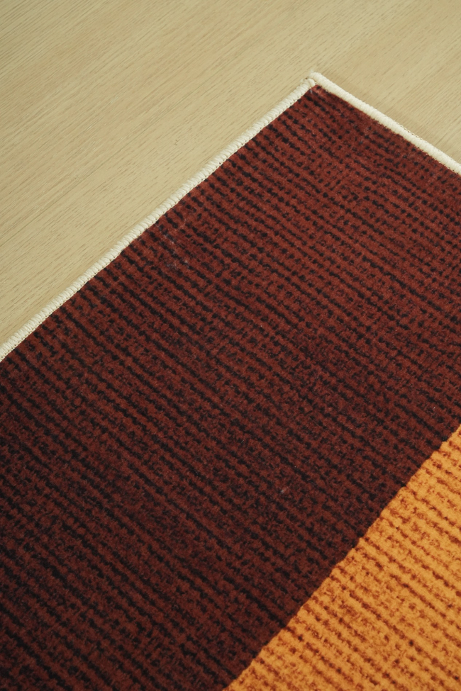 Alfombra 'Ventaro' 160x230 cm - Rojo/Naranja