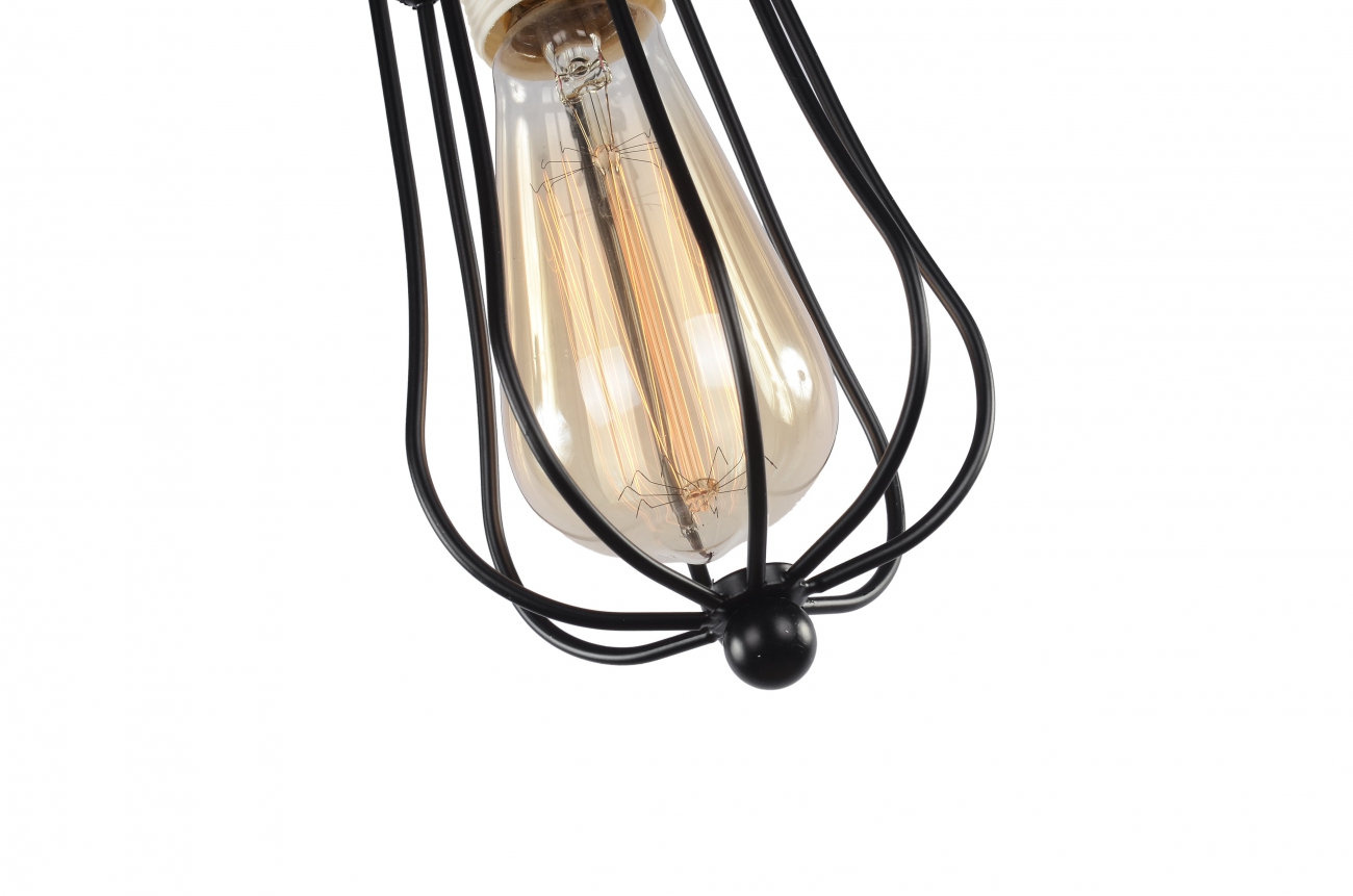 Lámpara de techo 'Marconi' - Negro