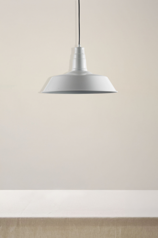 Lámpara de techo Vintage 36cm - Blanco