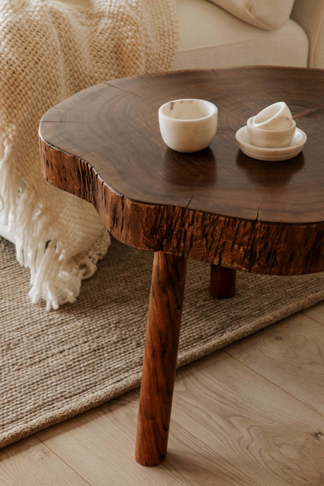 Mesa de centro 'Earth' - Madera