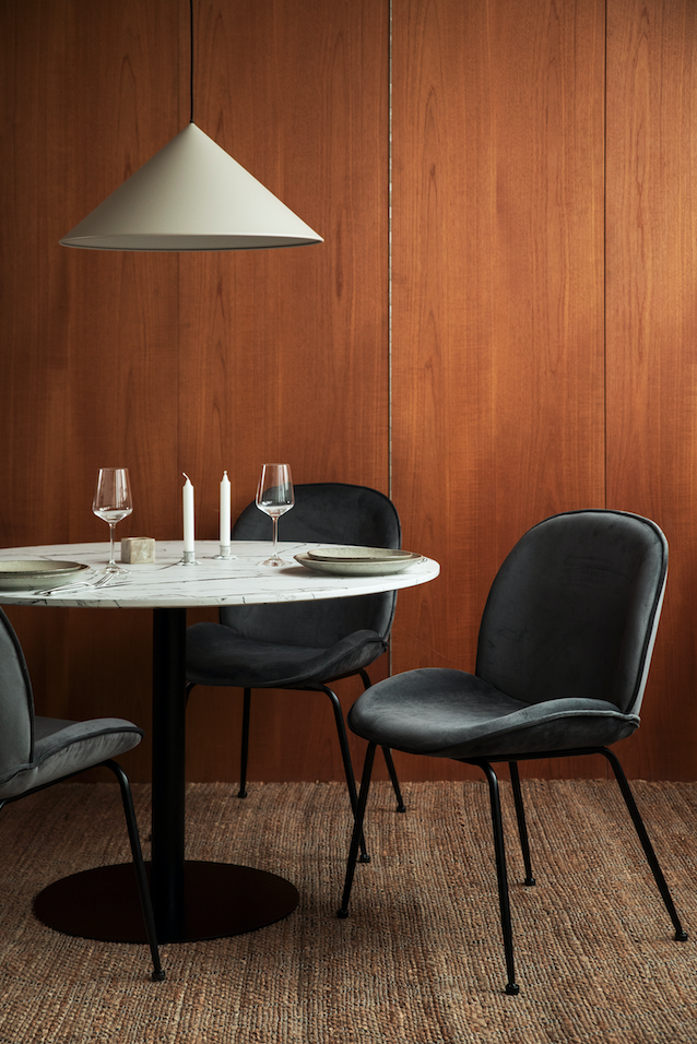 Silla 'Lux' - Gris/Negra