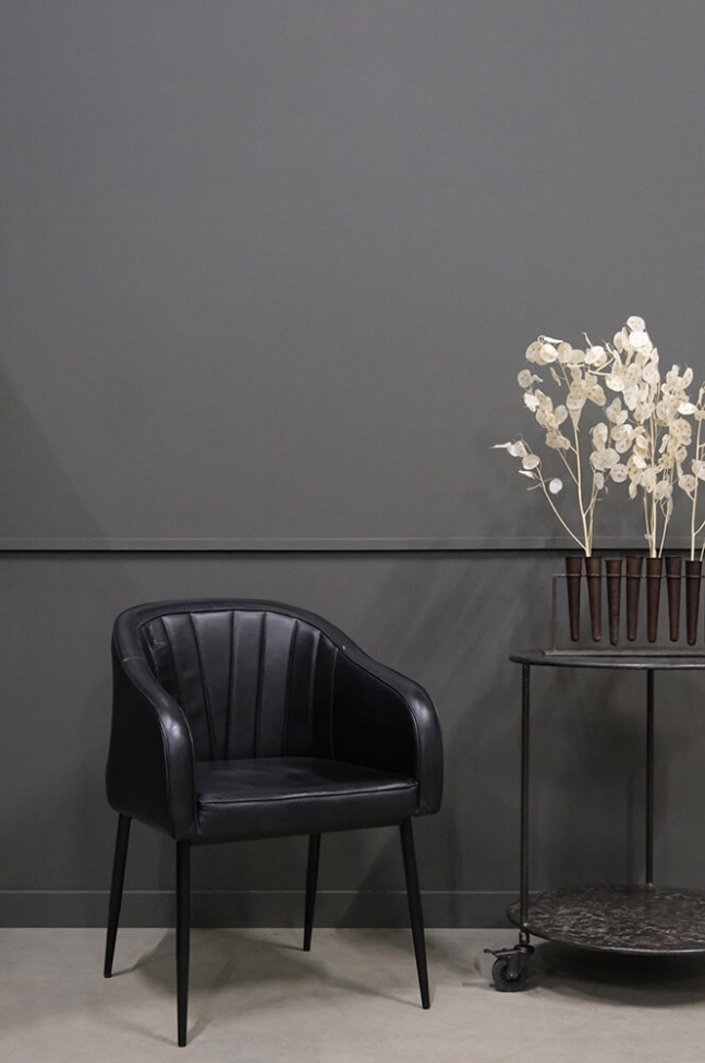 Mesa auxiliar 'Monaco' Redonda 60cm- Platino