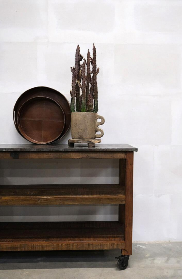 Mesa Consola 'Chaggna' - Metal