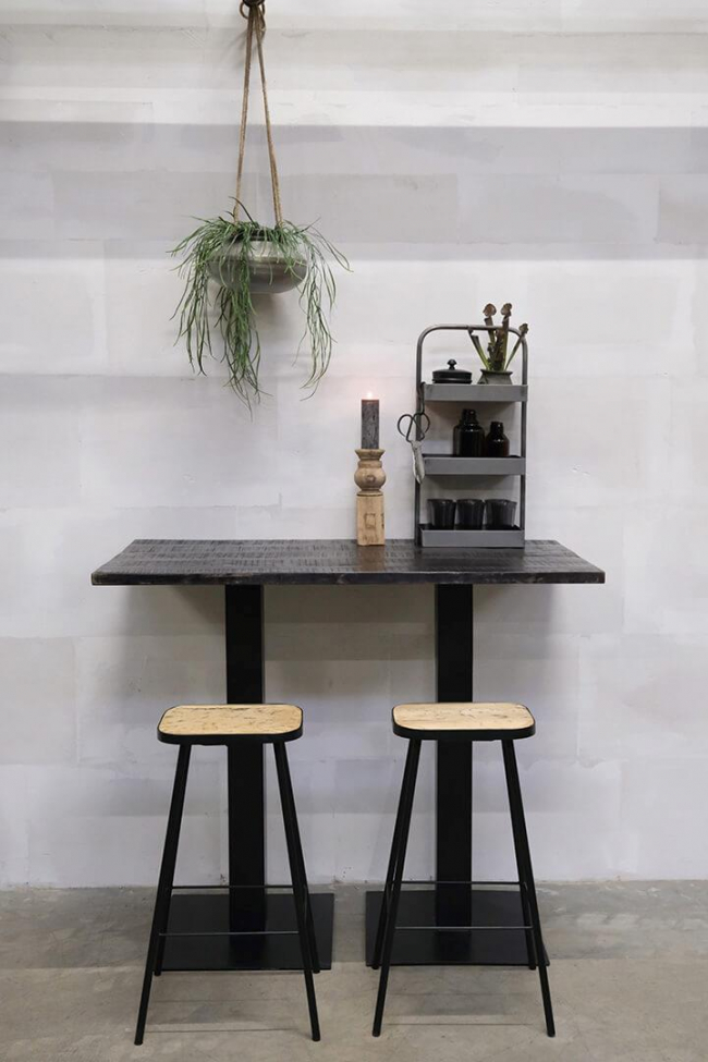 Barra de bar Vintage - Madera reciclada