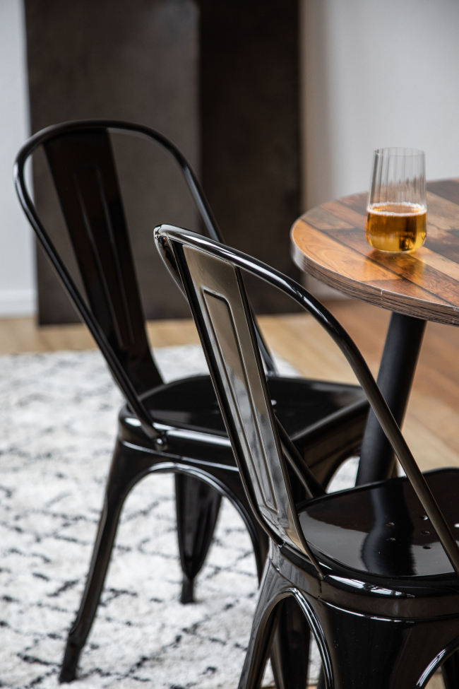 Silla 'Montmartre' - Negro lacado