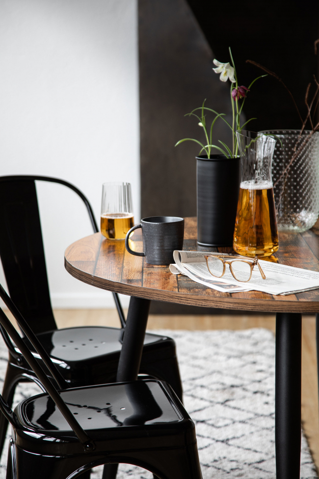 Silla 'Montmartre' - Negro lacado