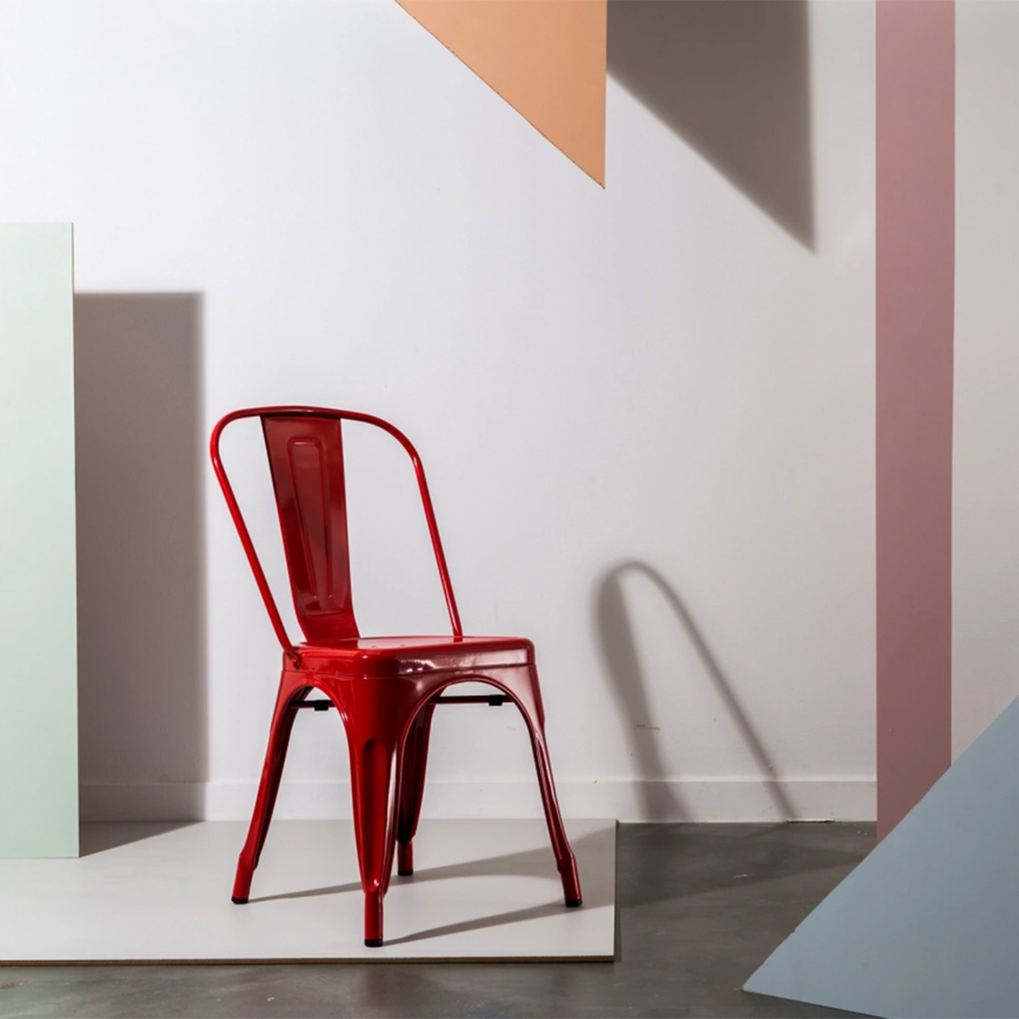 Silla 'Montmartre' - Rojo lacado