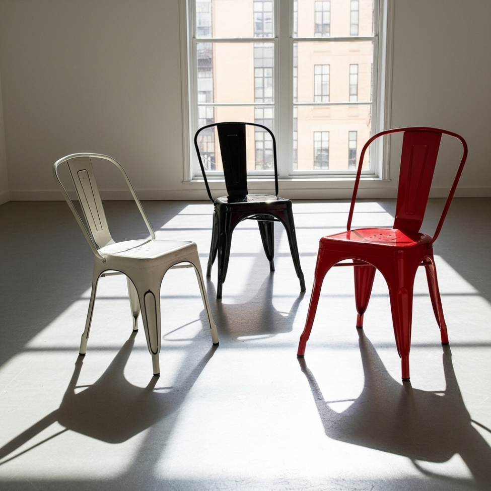 Silla 'Montmartre' - Vintage negro/antiguo