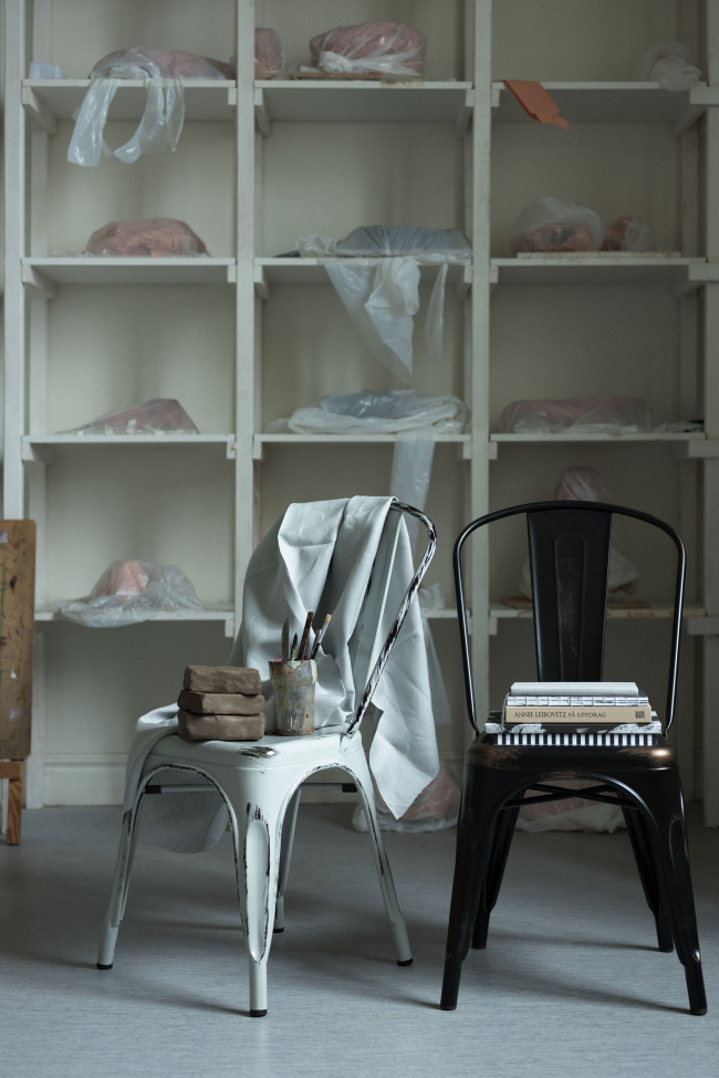 Silla 'Montmartre' - Vintage negro