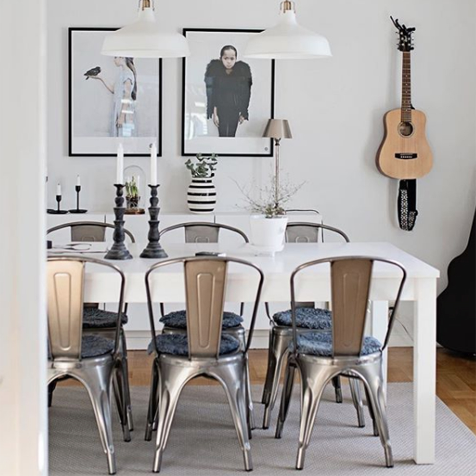 Silla 'Montmartre' - Acero rústico