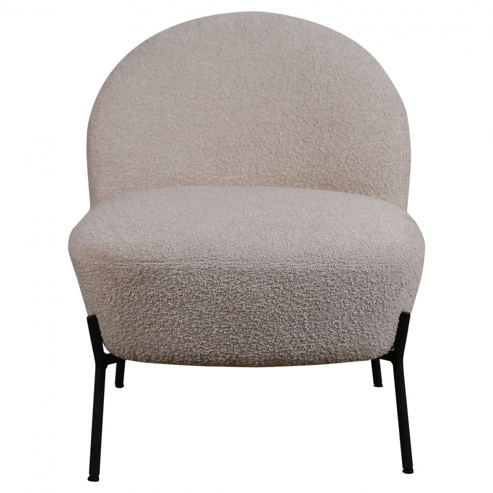 Sillón 'Gori' - Beige/Bouclé