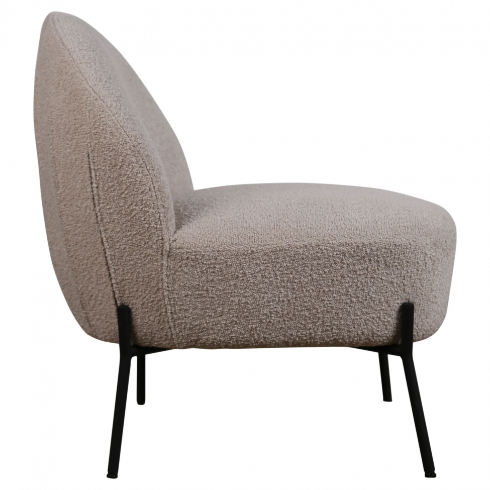 Sillón 'Gori' - Beige/Bouclé