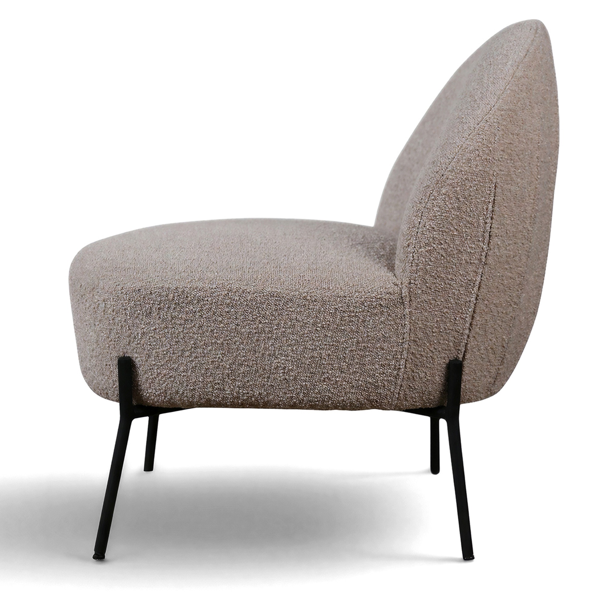 Sillón 'Gori' - Beige/Bouclé