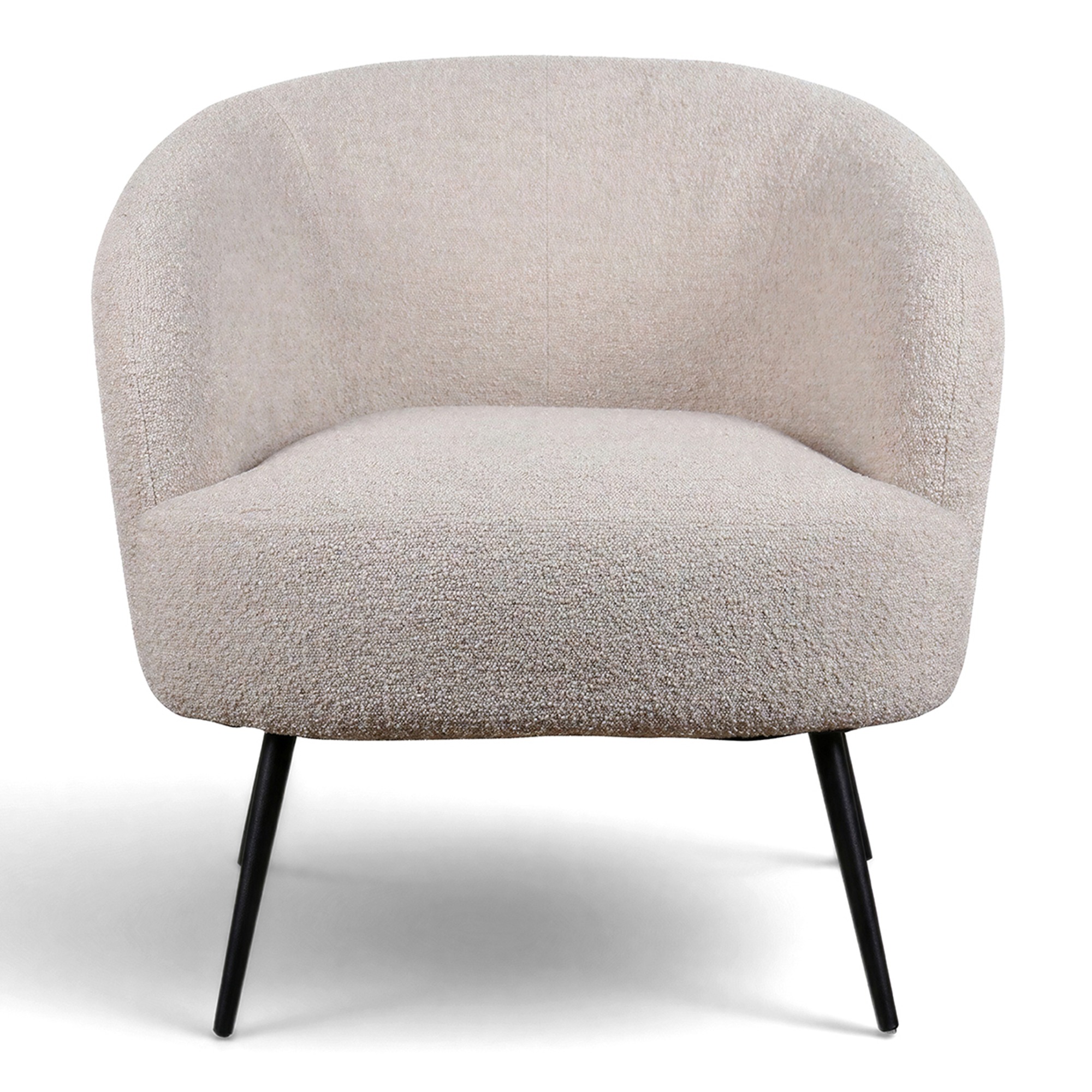 Sillón 'Capri' - Beige/Bouclé