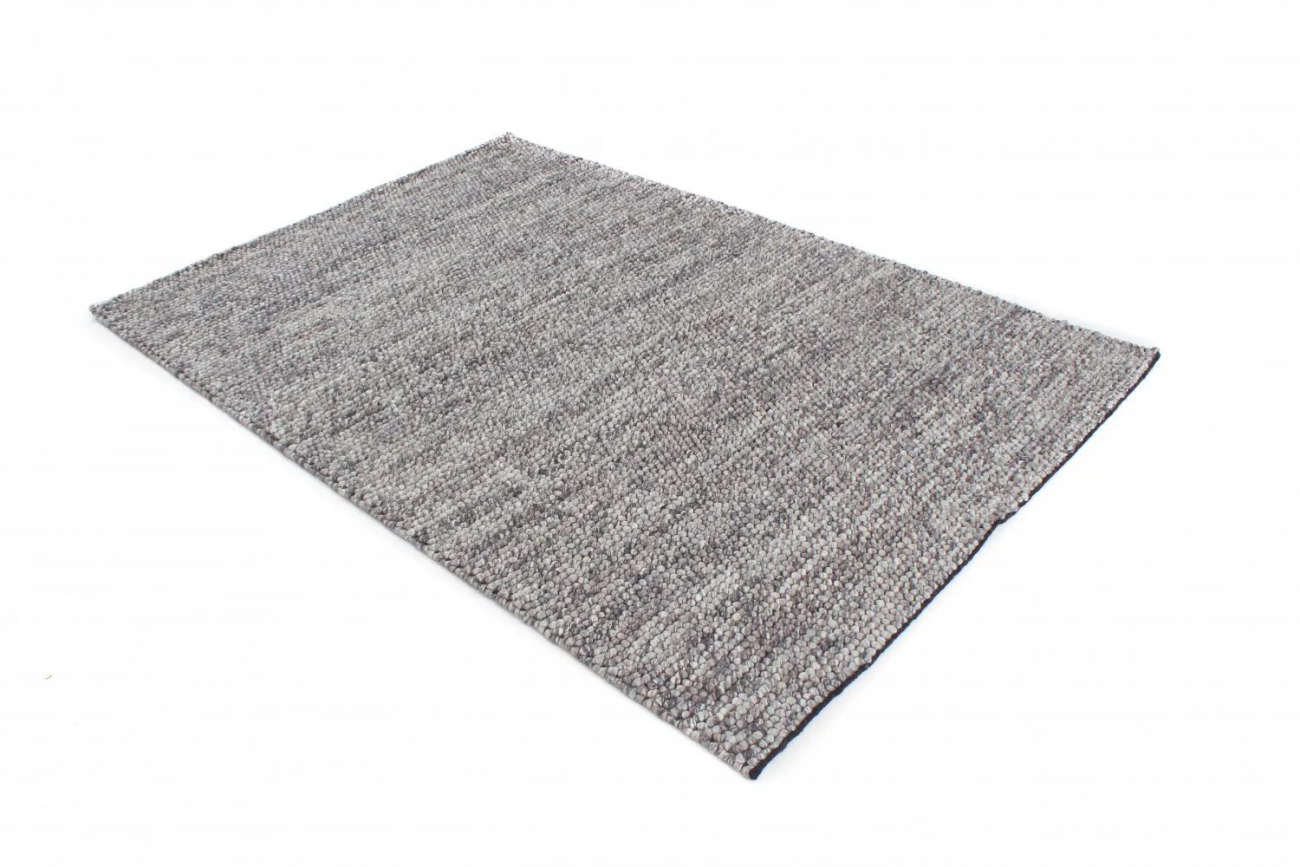 Alfombra de lana 'Avafors Wool Bubble' 200x300cm - Gris