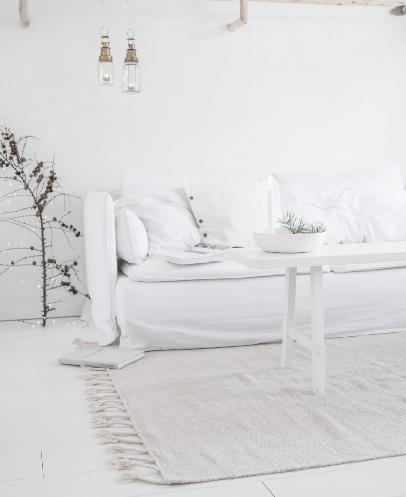 Alfombra de lana 'Malana' 200x300cm - Beige