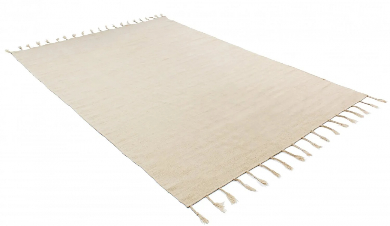 Alfombra de lana 'Malana' 200x290cm - Beige