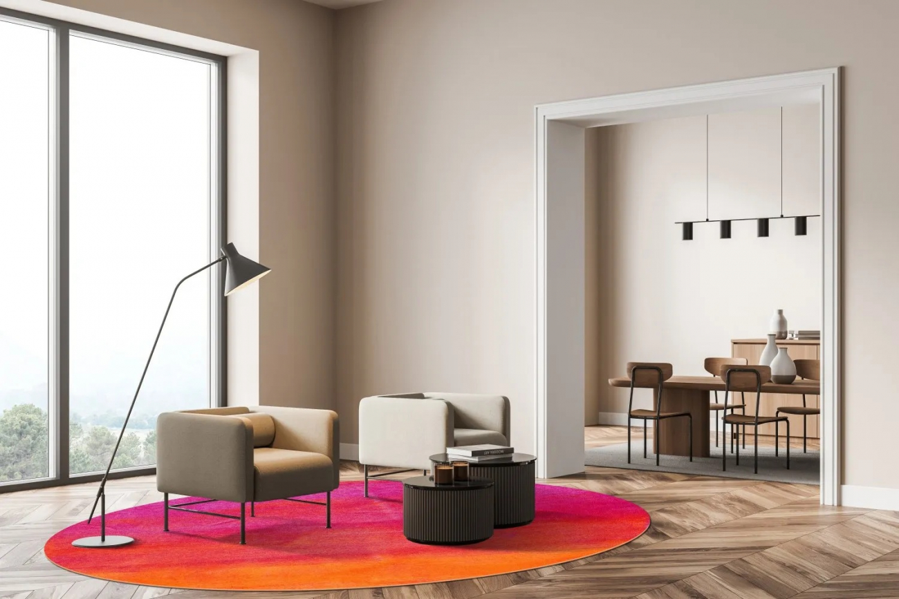 Alfombra 'Moura' 180cm - Multicolor