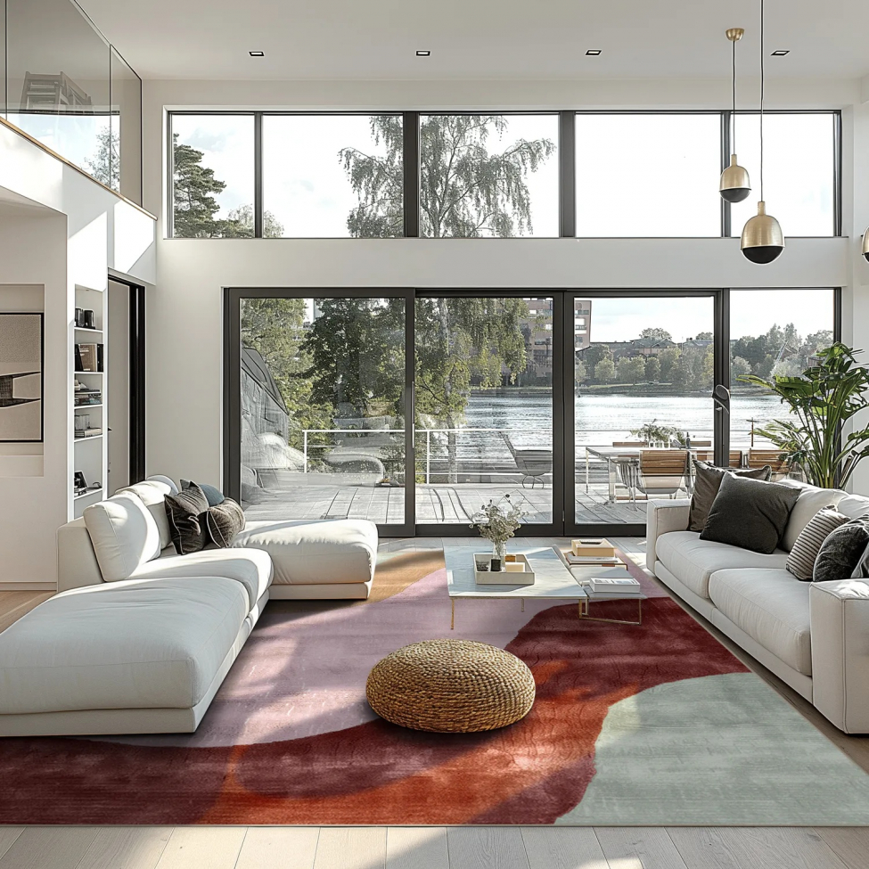 Alfombra Wilton 'Barcelona' 240x340cm - Rosa