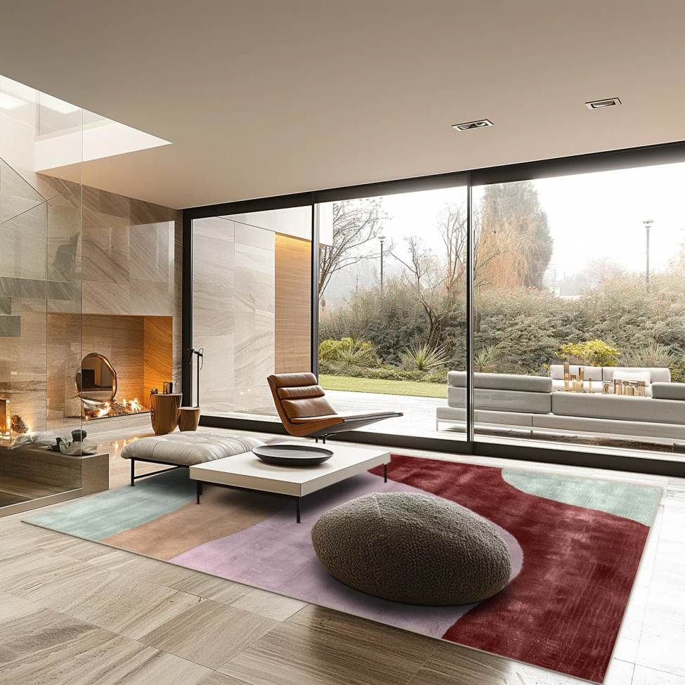 Alfombra Wilton 'Barcelona' 240x340cm - Rosa