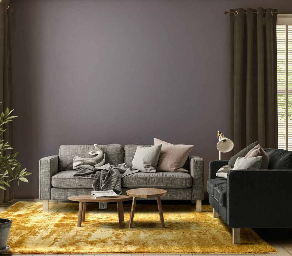 Alfombra de pelo 'Aranga Super Soft' 240x340cm - Amarillo