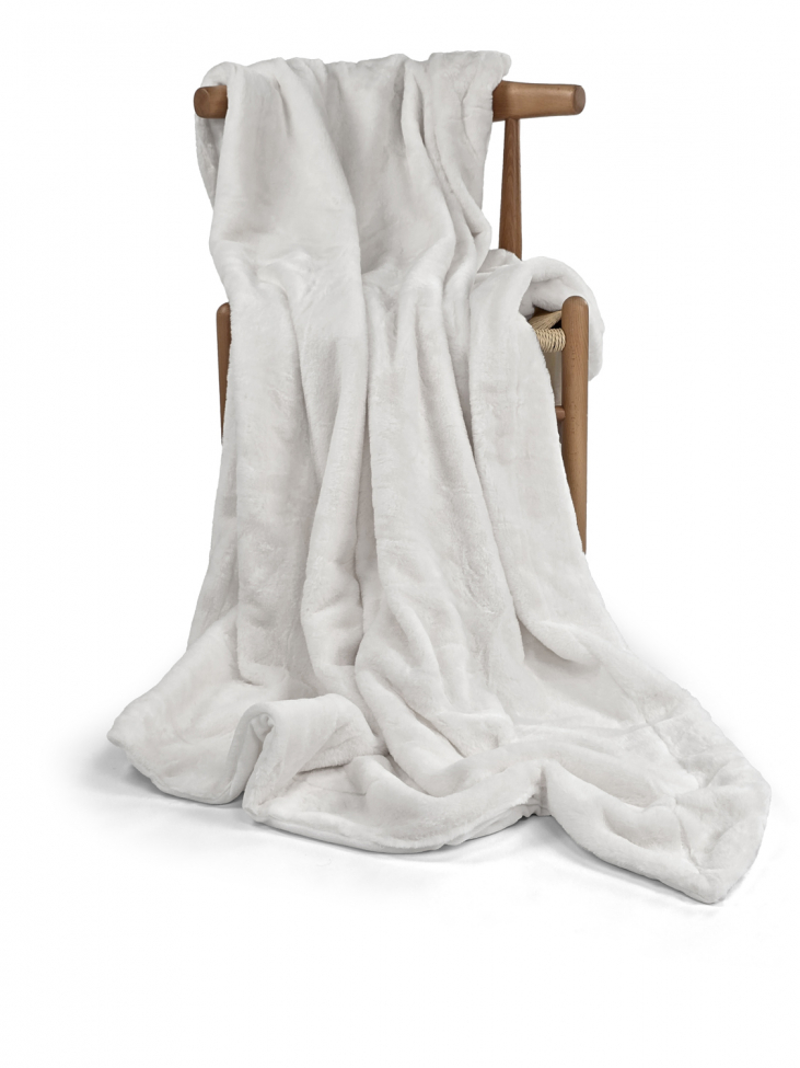 Manta 'Aranga Super Soft Throw' 130x170cm - Blanco