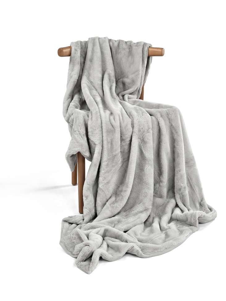 Manta 'Aranga Super Soft Throw' 130x170cm - Gris