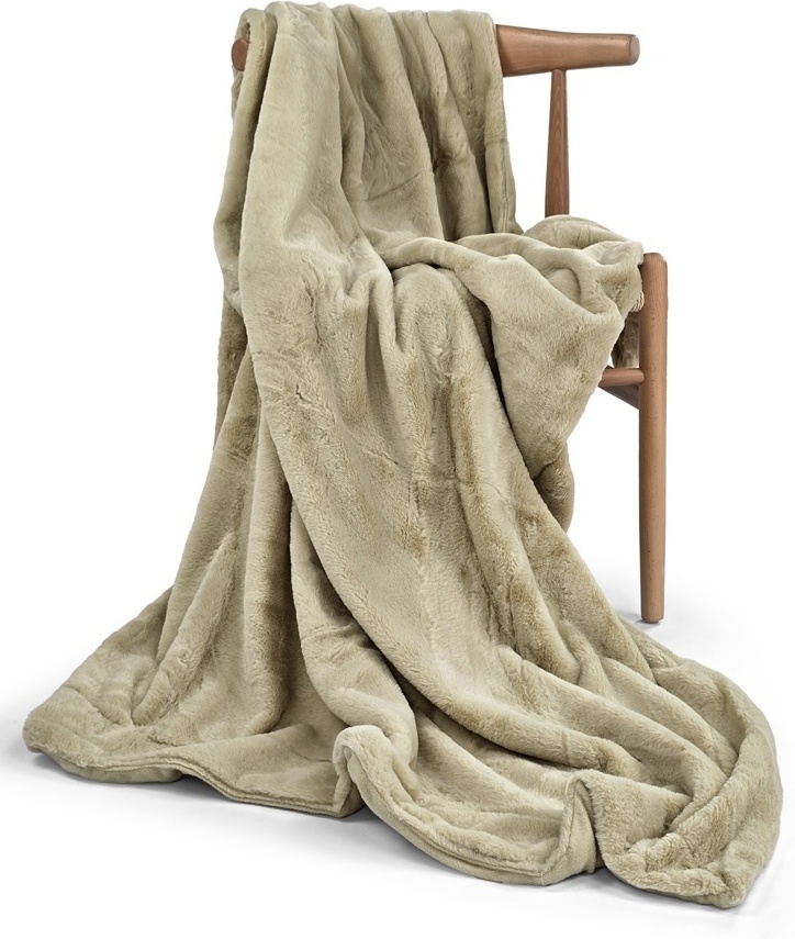 Manta 'Aranga Super Soft Throw' 130x170cm - Verde Claro