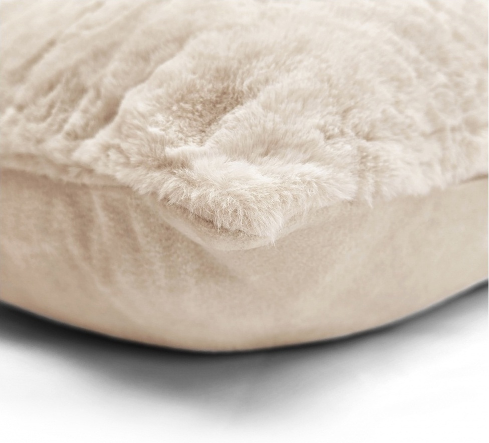 Funda de cojín 'Aranga Super Soft' 45x45cm - Beige