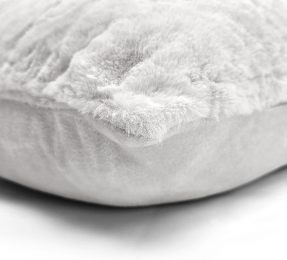 Funda de cojín 'Aranga Super Soft' 45x45cm - Blanco