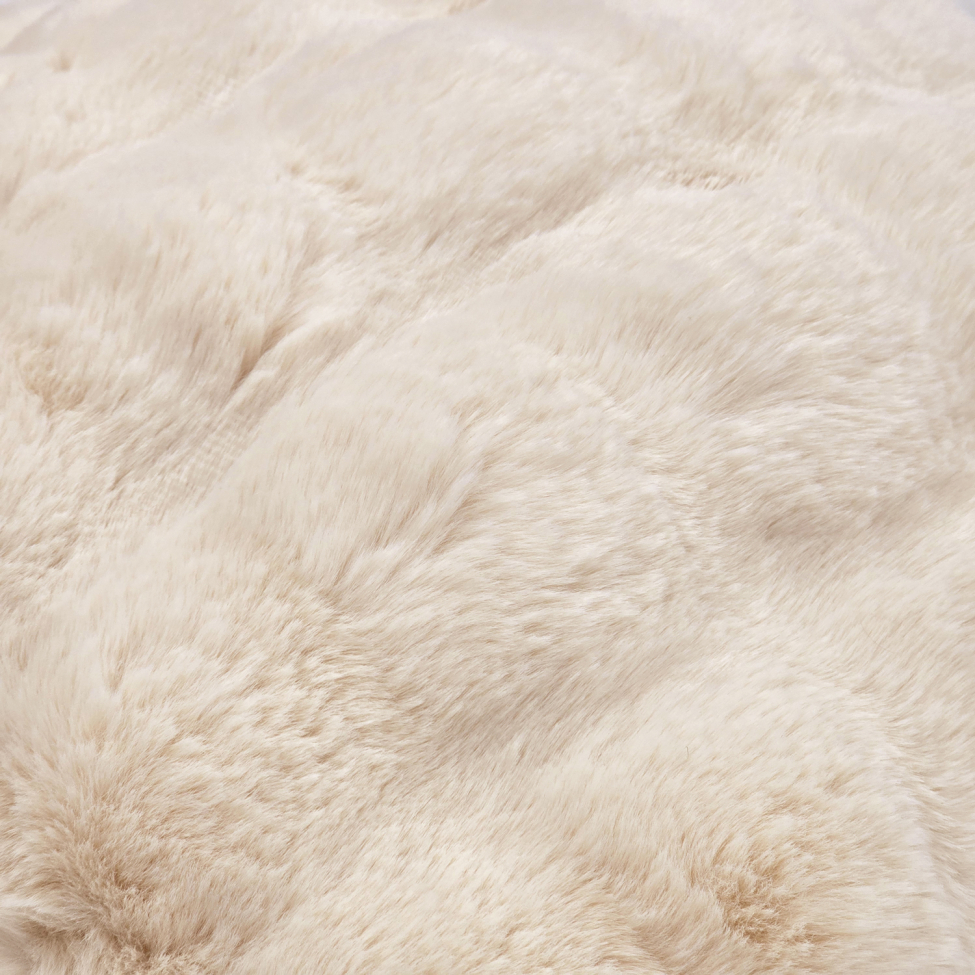 Funda de cojín 'Aranga Bubble' 45x45cm - Beige