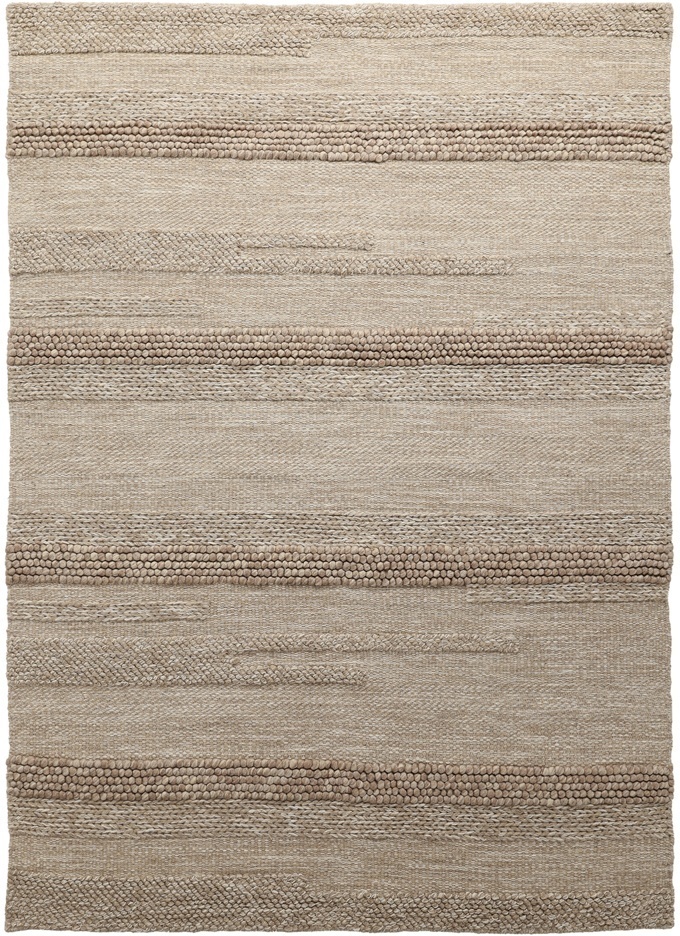 Alfombra de lana 'Almaty' - Beige
