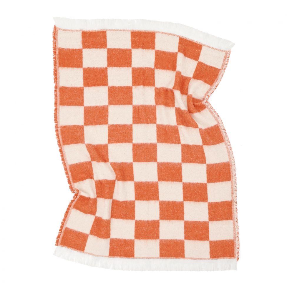 Cuadros 'Audrey Check' 130 x 170 cm - Rosa/blanco