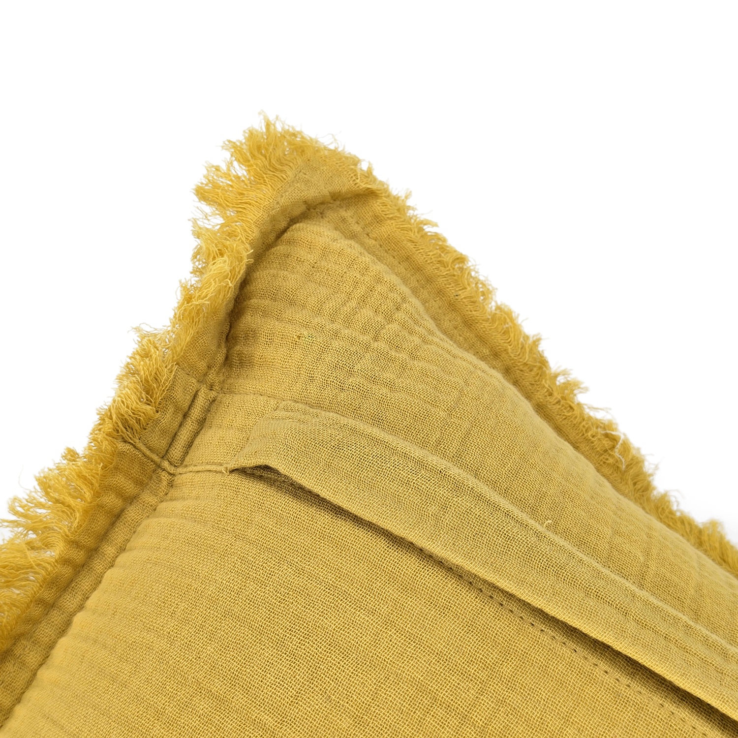 Funda de cojín 'Dorena' 45x45cm - Amarillo