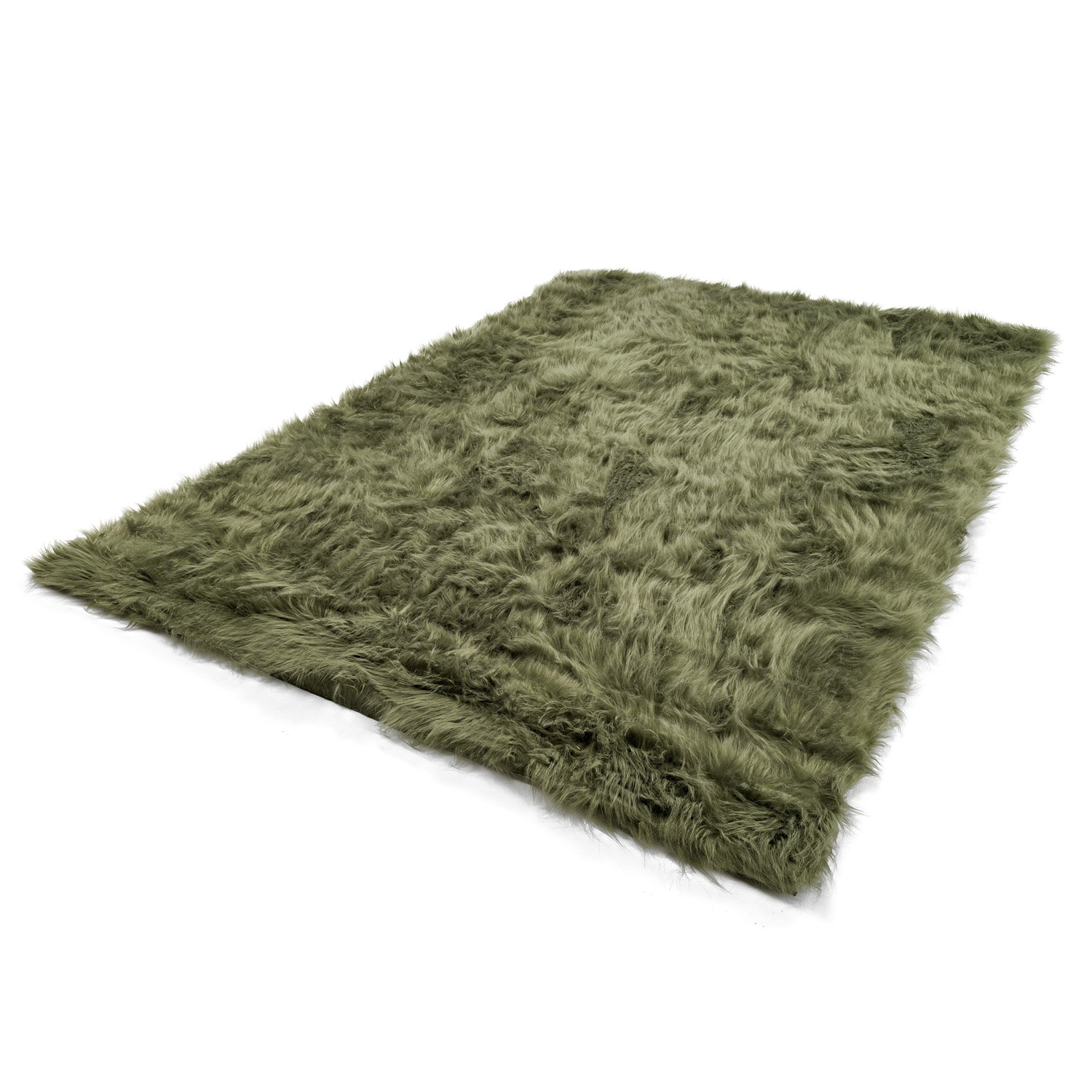 Alfombra Tipo Rya 'Sohar' - Verde