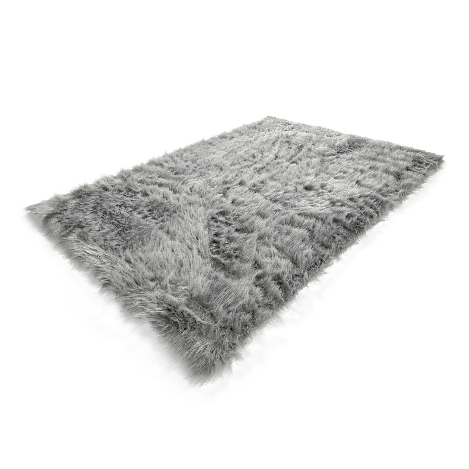 Alfombra Tipo Rya 'Sohar' - Gris claro