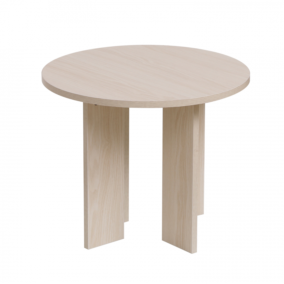 Mesa de café 'Créme' Redonda 55 cm - Natural