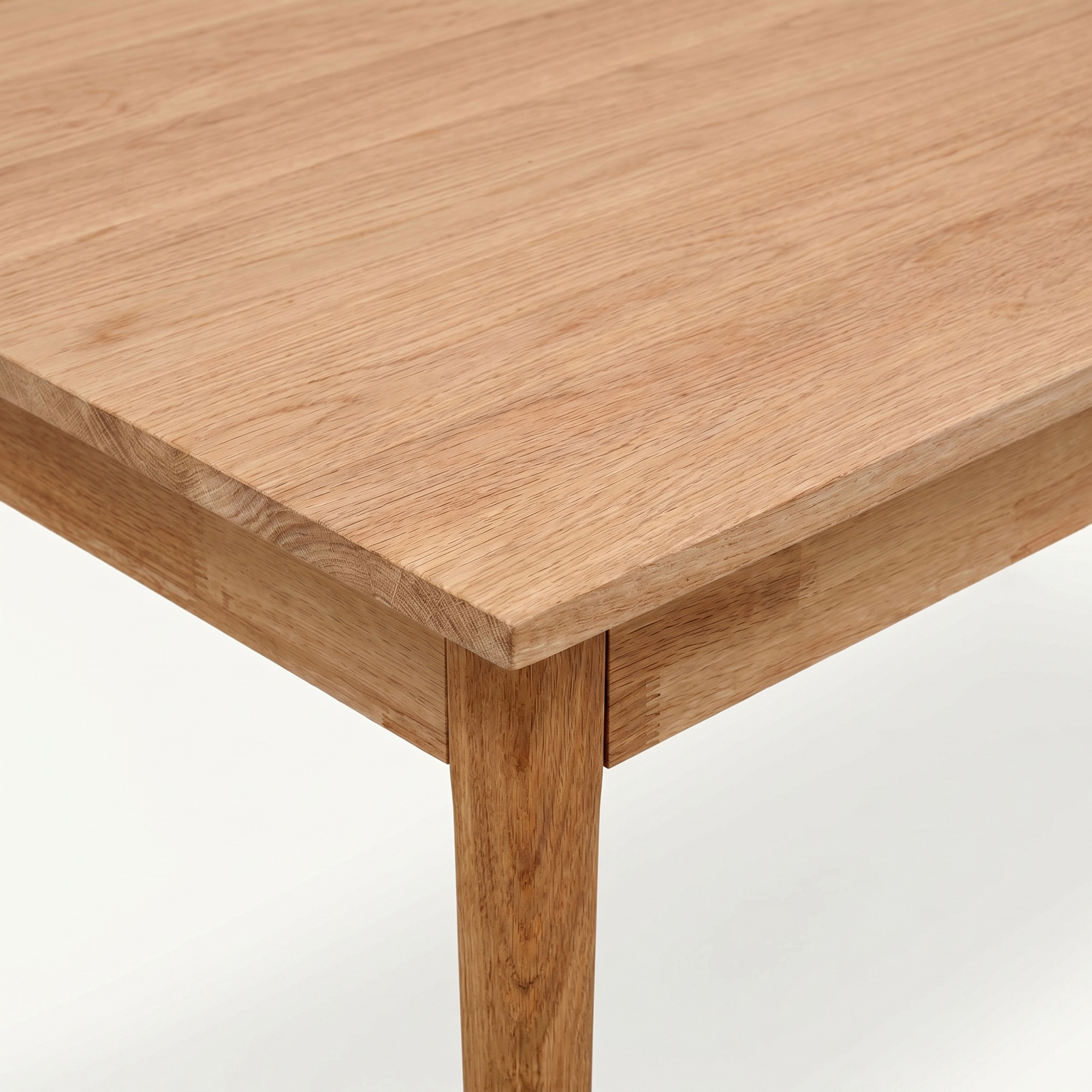 Mesa de comedor 'Fager' 135cm - Pigmentada blanca