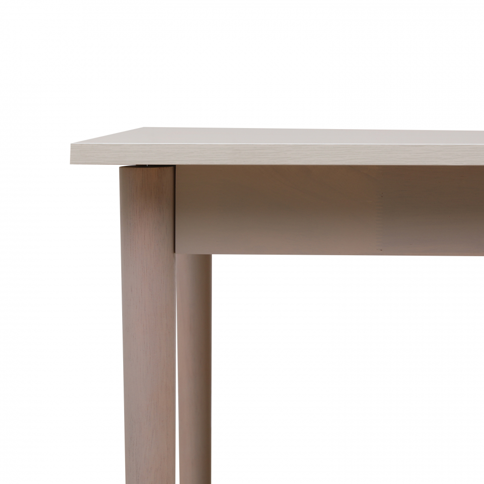Mesa de comedor 'Fager' 135cm - Pigmentada blanca