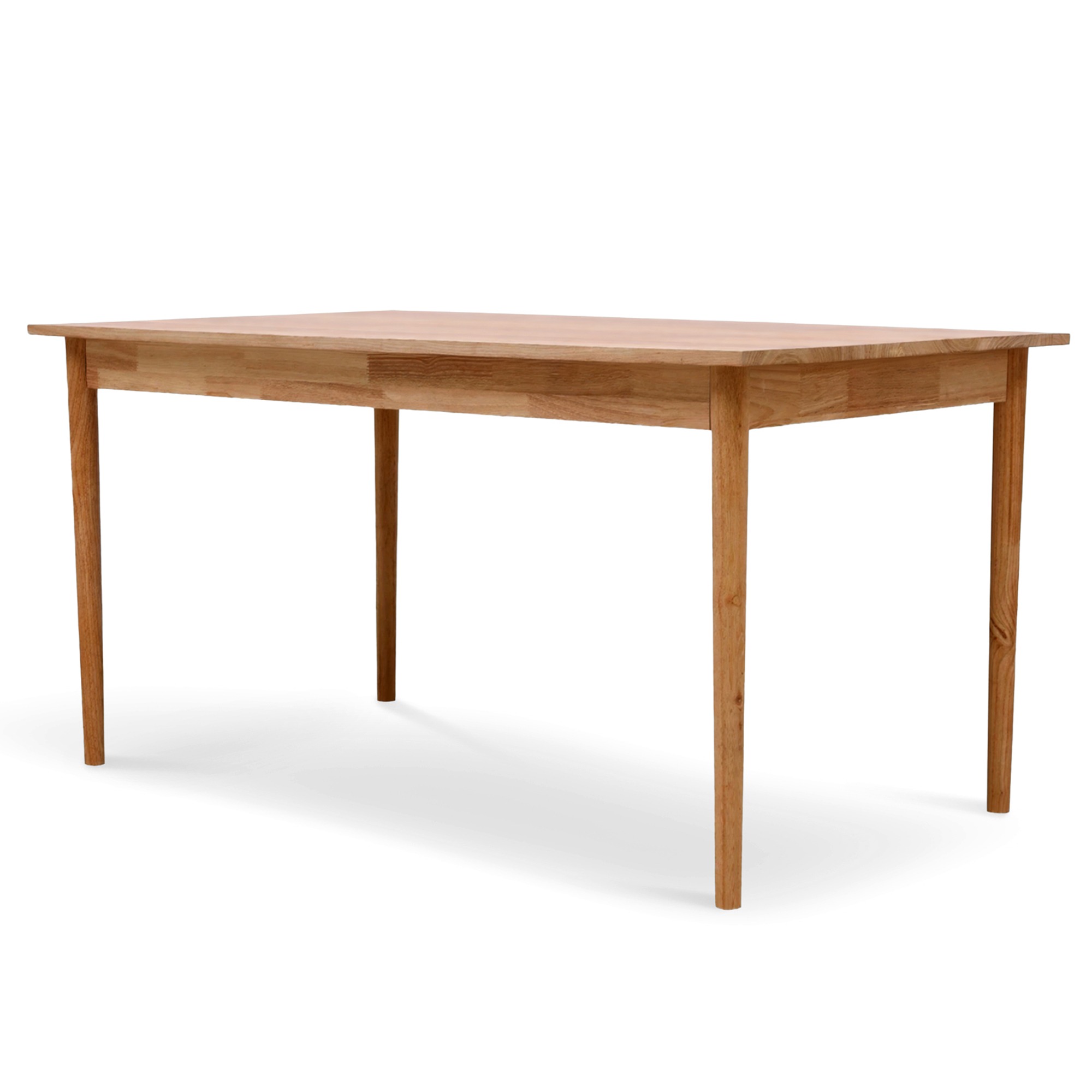 Mesa de comedor 'Fager' 135cm - Pigmentada blanca
